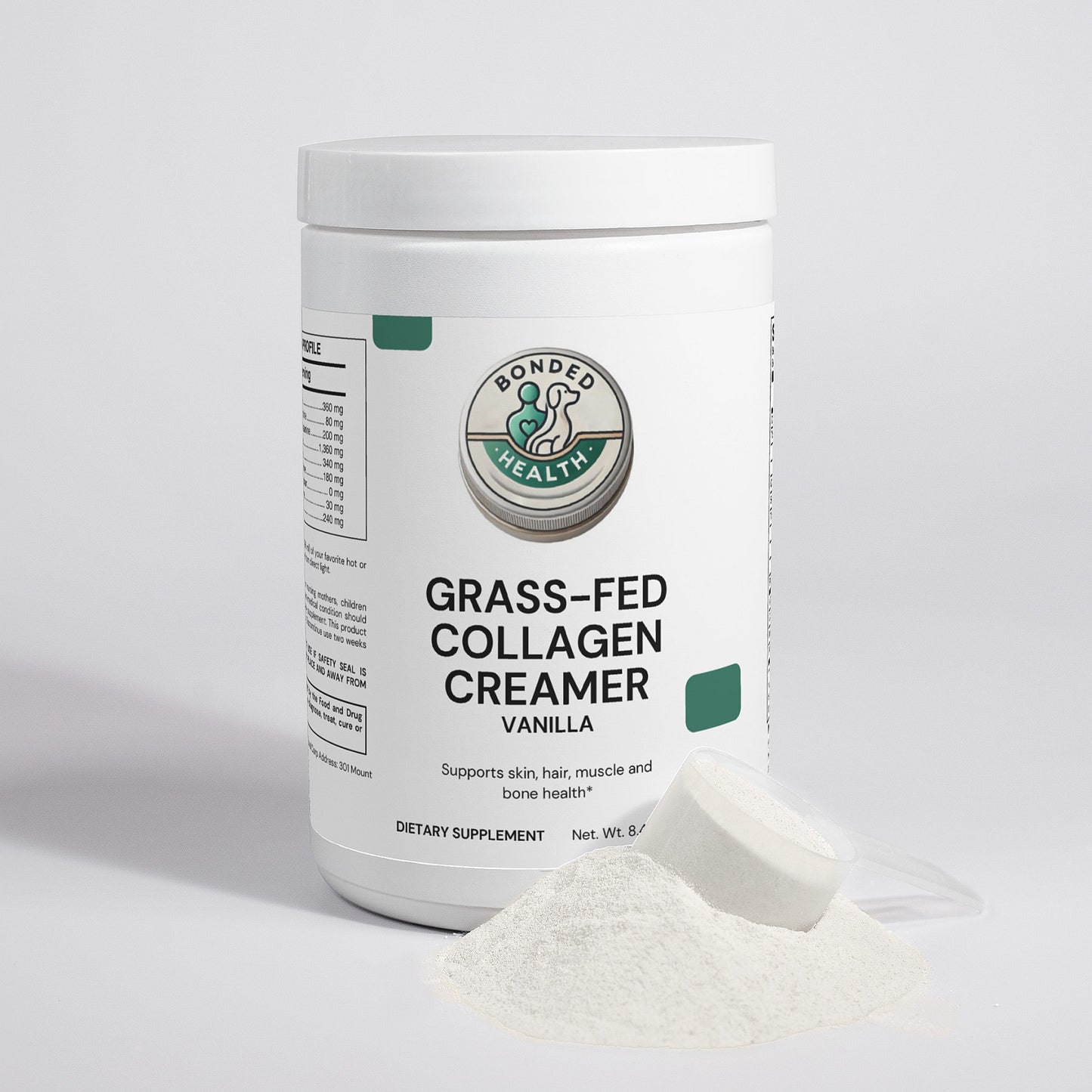 Grass-Fed Collagen Creamer (Vanilla)